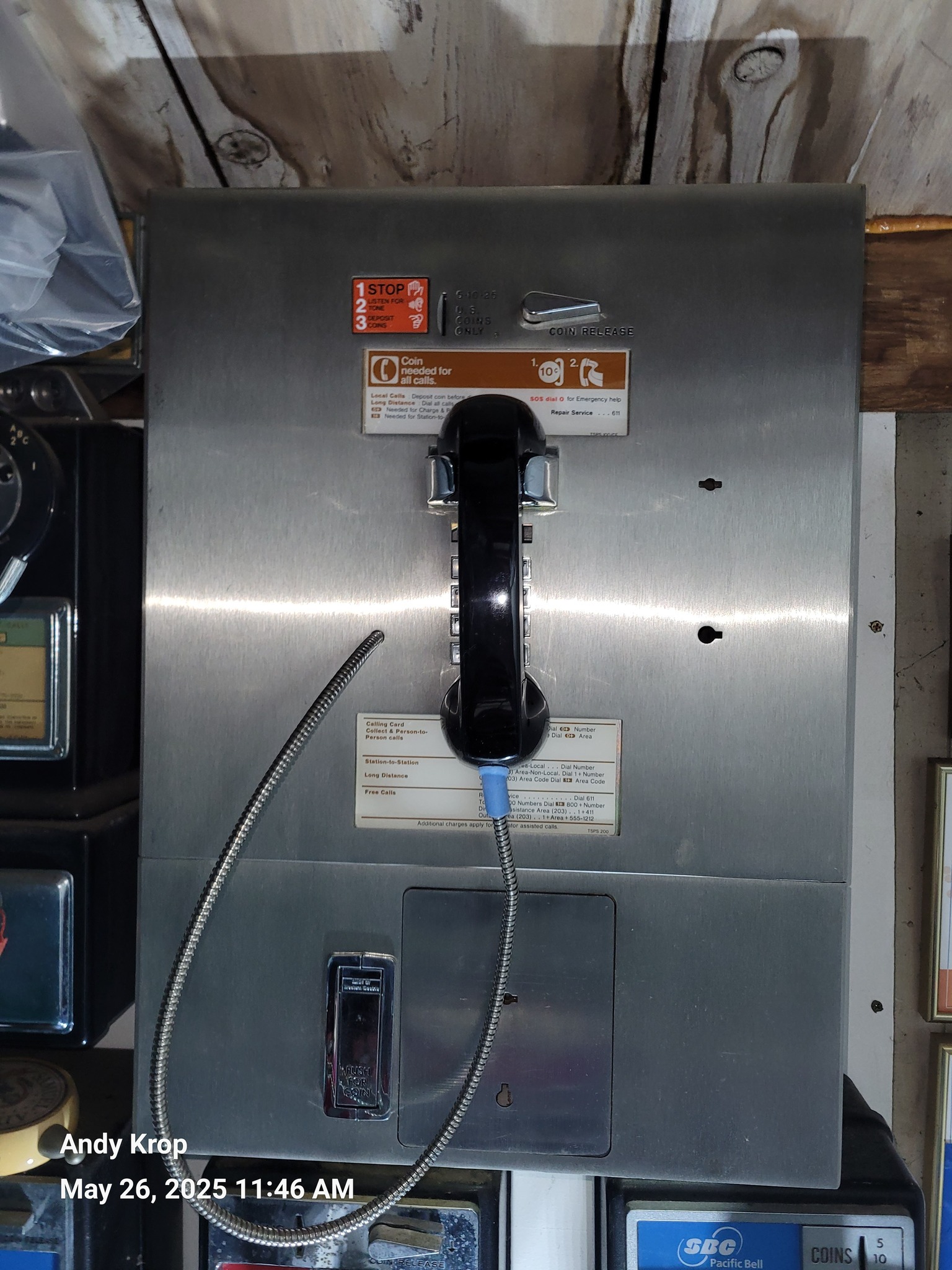 Western Electric 2C2 Payphone