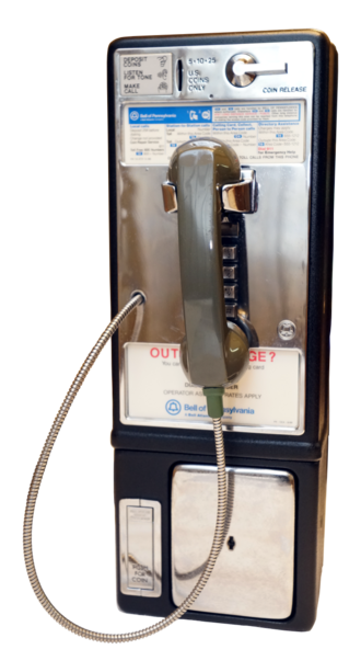 Western Electric 1C2 Payphone