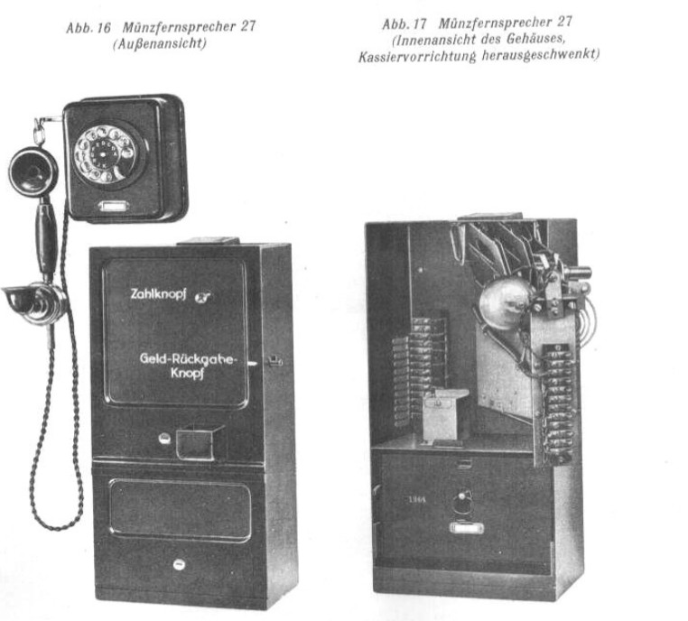 German Payphone- Münzfernsprecher 27