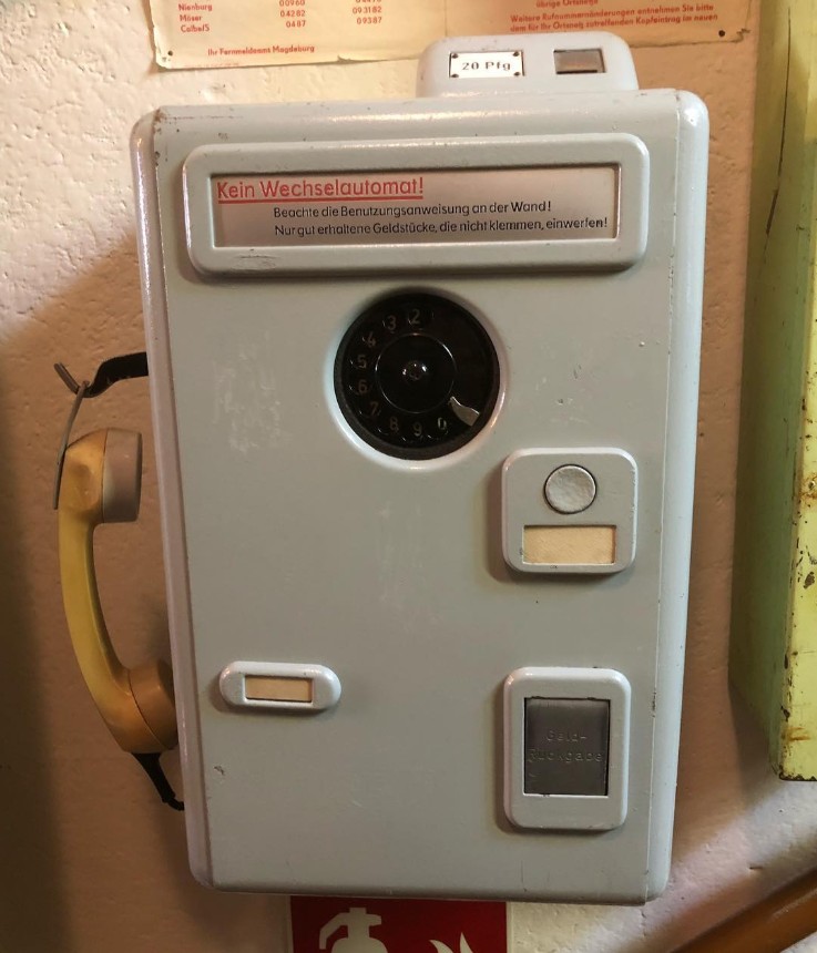 East German Payphone- Münzfernsprecher 60 (DDR)