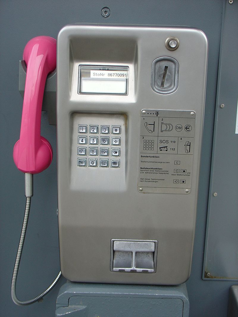 German Payphone- Münztelefon MT23