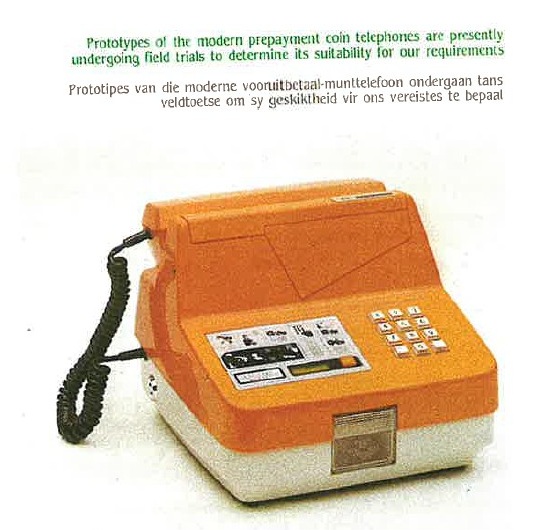South African Payphone- First CHATTERBOX 1985