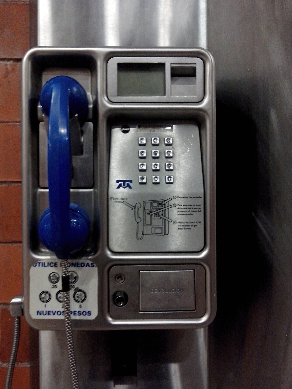 Mexican Payphone- Telmex LADATEL LG Payphone 600