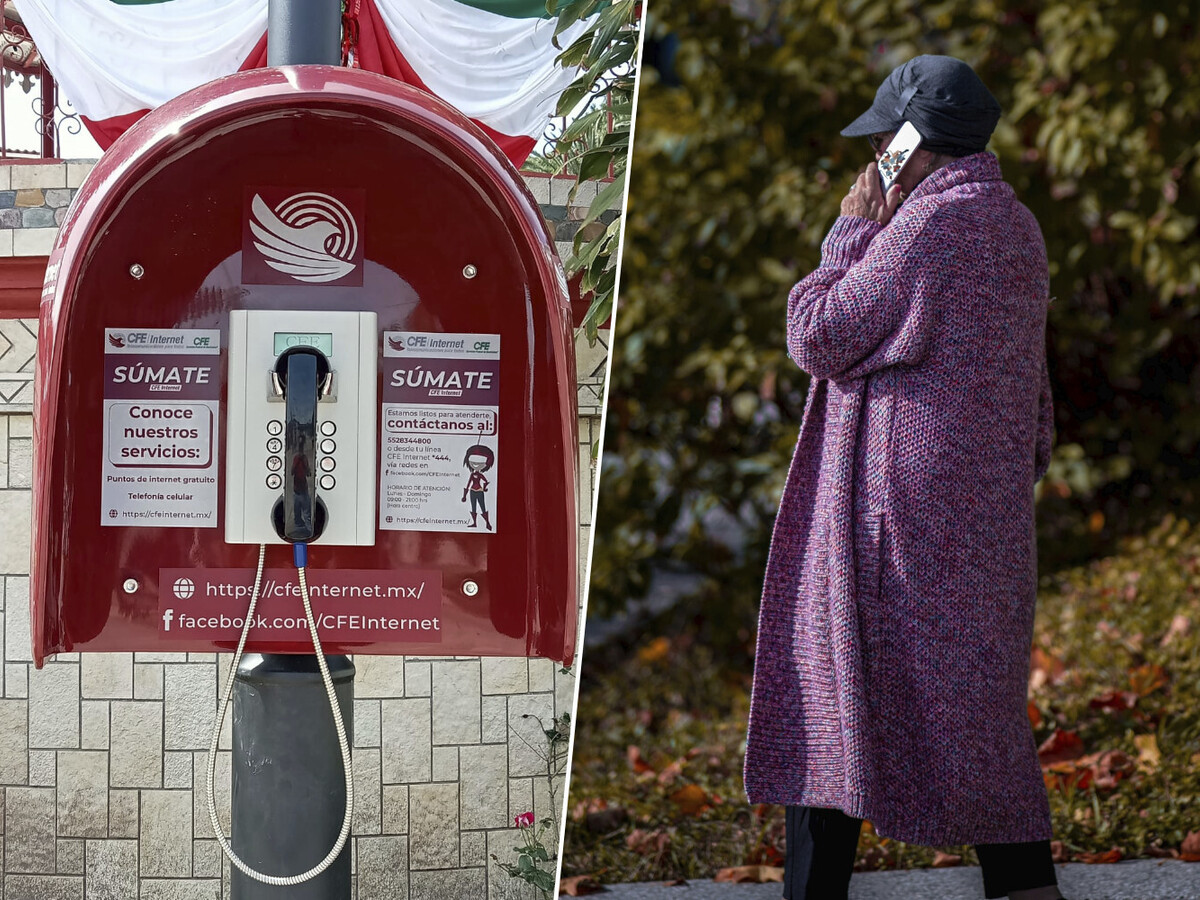 Mexican Payphone- CFE TEIT Public Access Phone