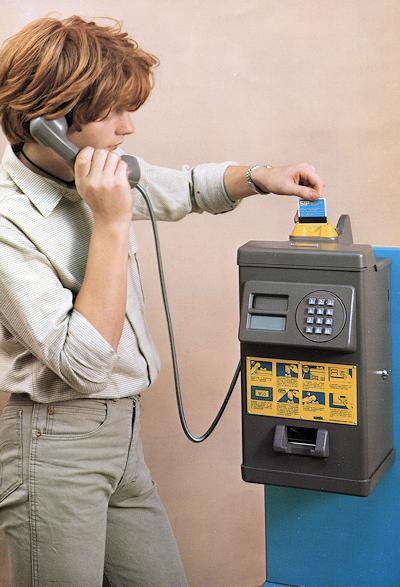 Italian Payphone- SIDA SMT-08 Magnetic Card Payphone (1976)