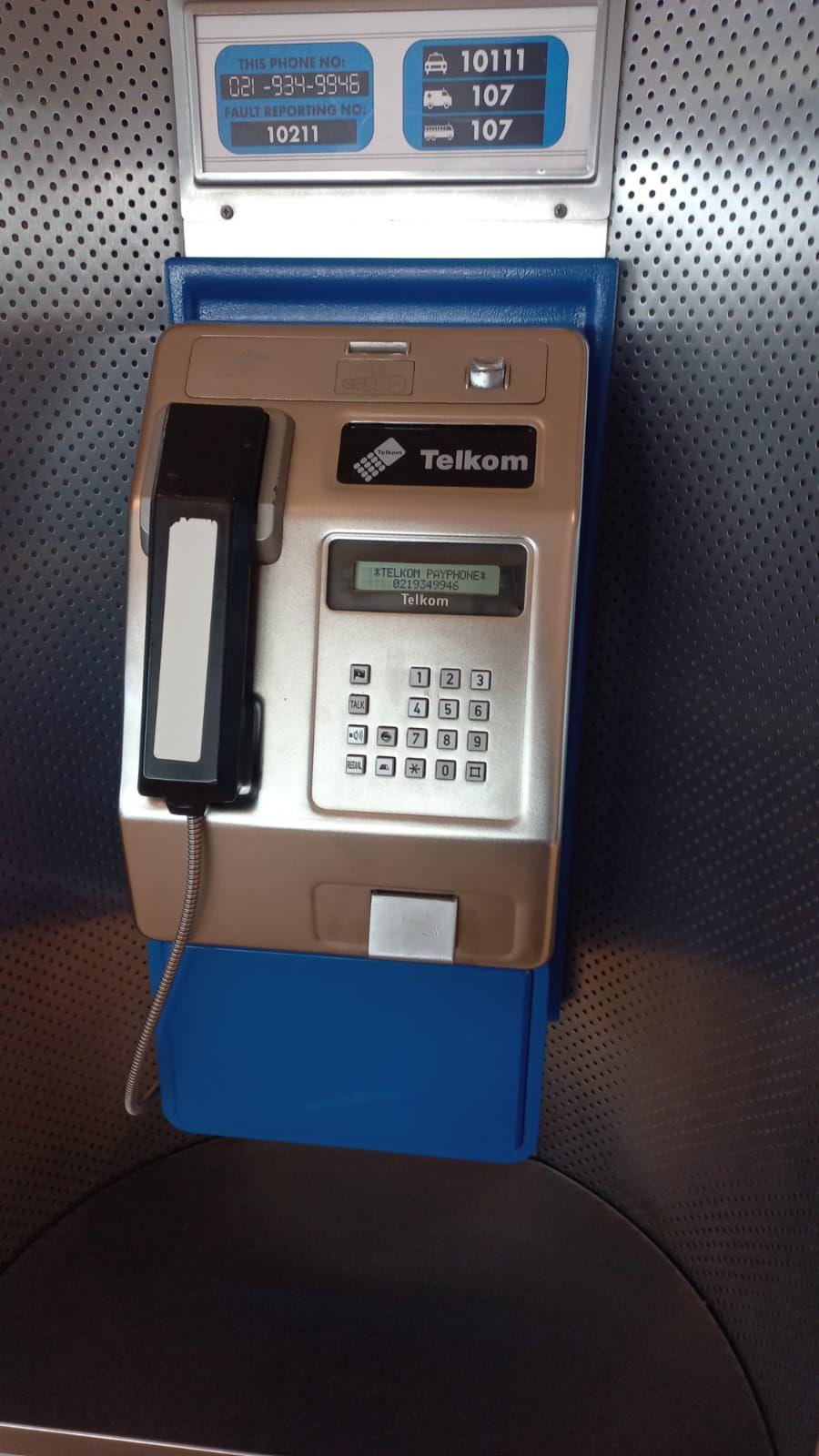 South African Payphone- AMPER coinphone (2003)