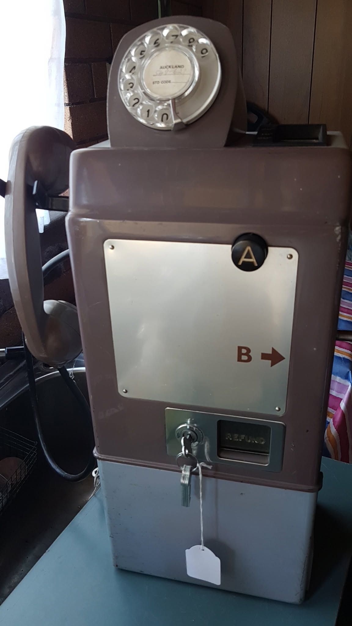 New Zealand Payphone- Coin Collecting Telephone (C.C.T.)