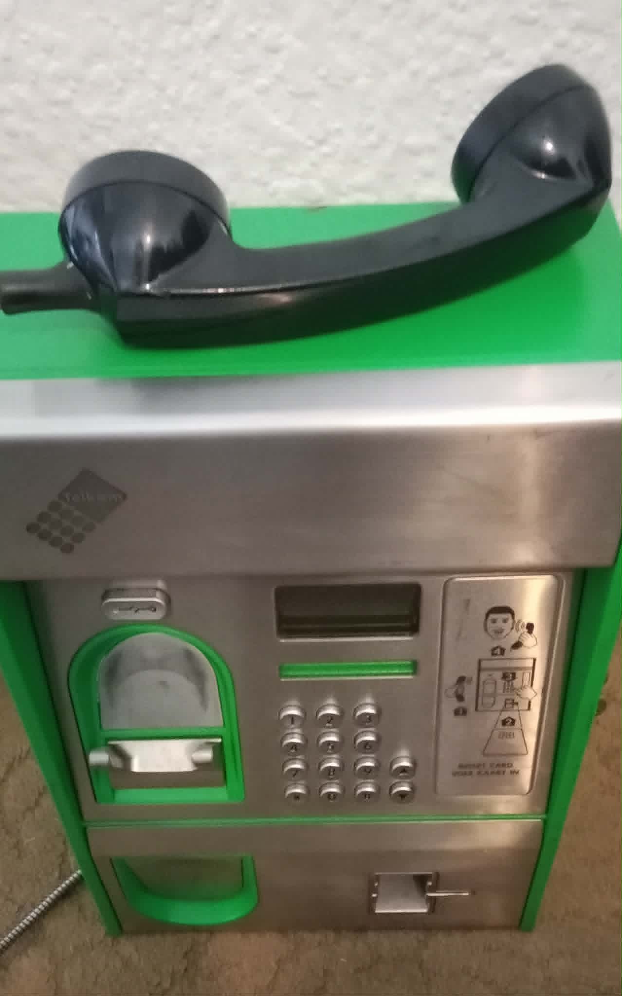 South African Payphone- TELKOR ELECTRONIC PAYPHONES (1984–2000)