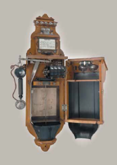 Russian Payphone- L. M. Ericsson Wall Magneto