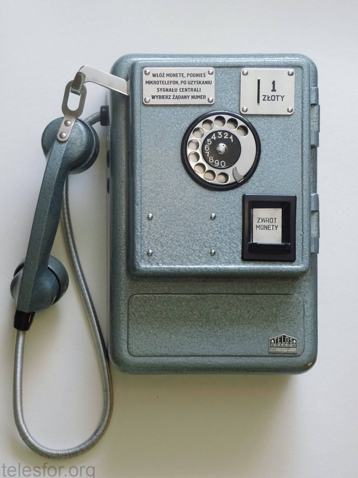 Polish Payphone- Telos AW-65 (AW-652)