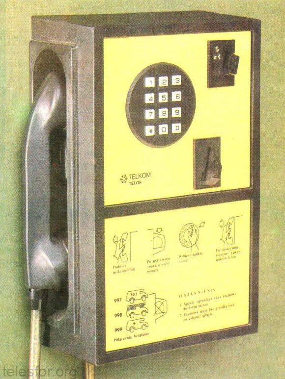 Polish Payphone- Telos AW-7 / AW-8