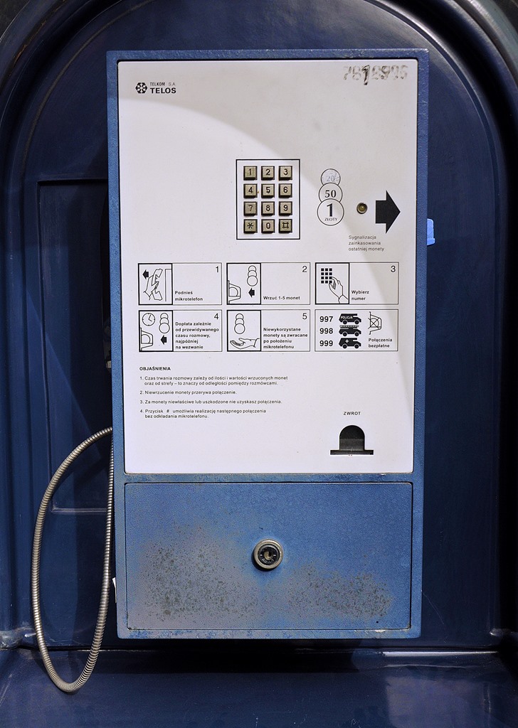 Polish Payphone- Telos AW-6