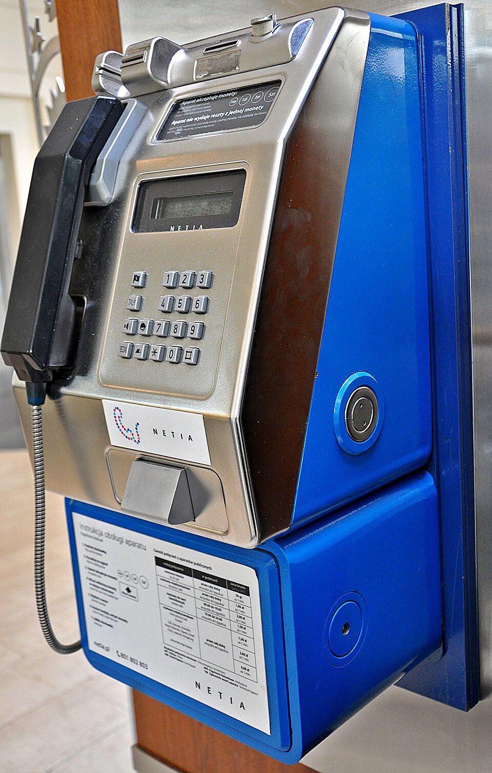 Polish Payphone- Netia Amper MPP