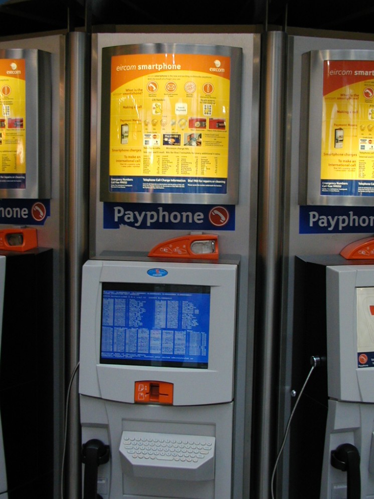 Irish Payphone- Eircom Smartphone