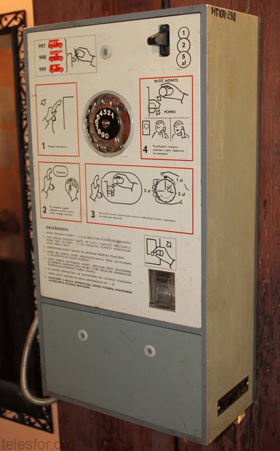 Polish Payphone- Telos AWS-1