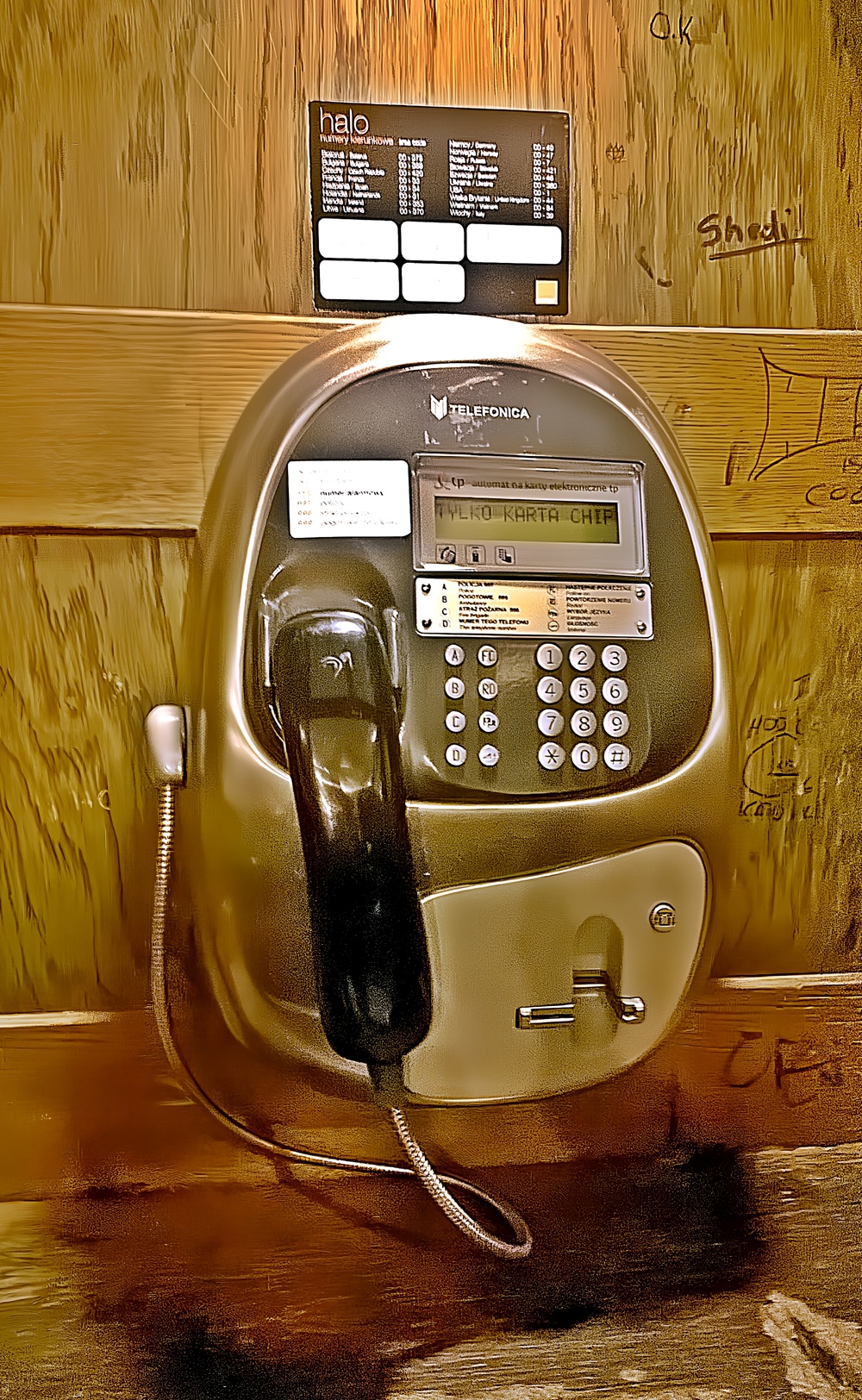 Italian Payphone- Urmet CTP-I Payphone