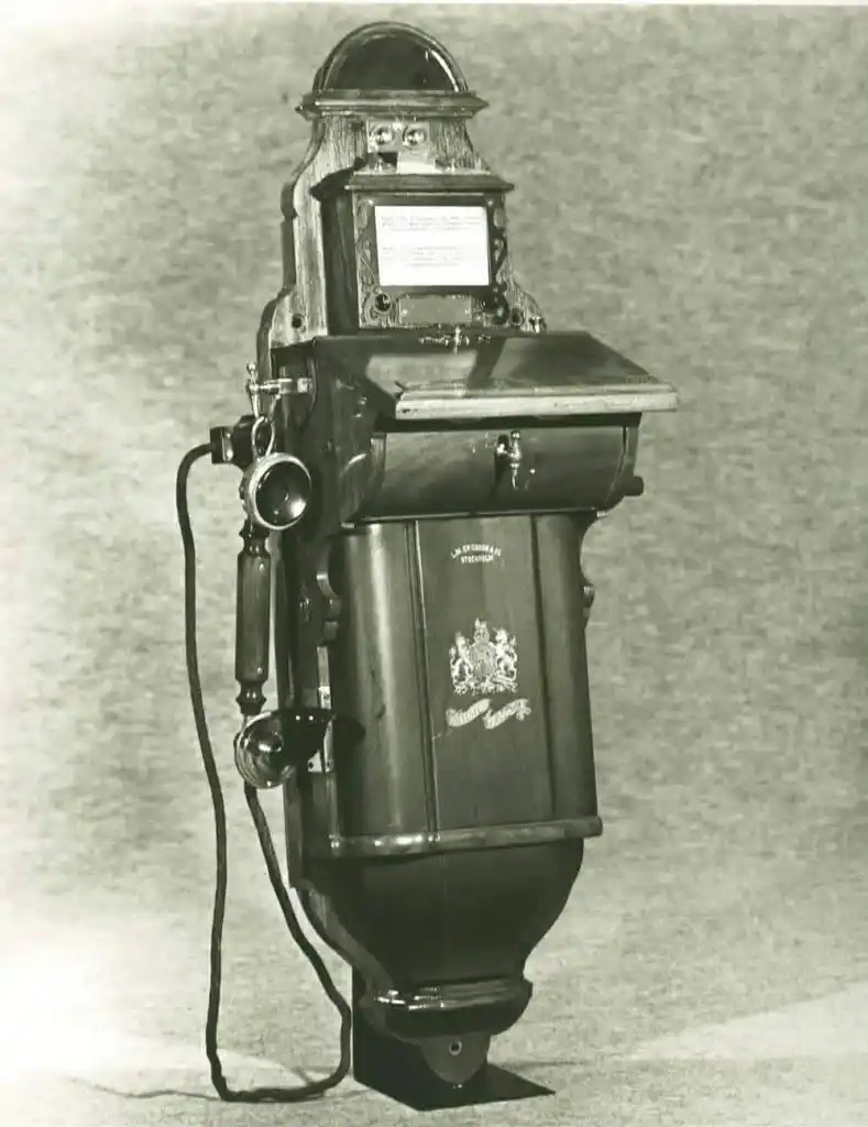 Swedish Payphone- L. M. Ericsson Wall Magneto
