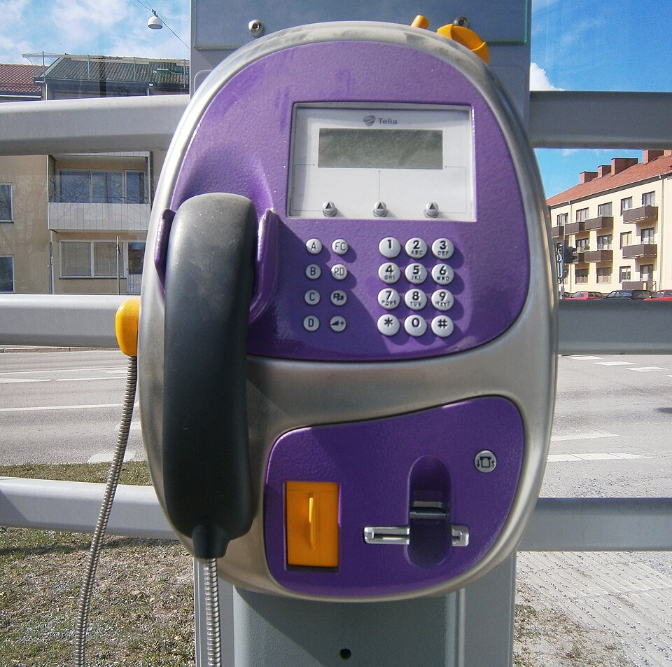 Swedish Payphone- Telia Urmet CTP-I “Egg”