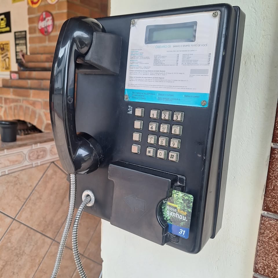 Brazilian Payphone- Icatel Cardphones